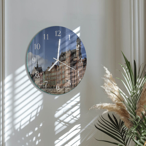 Reloj de pared redondo Gdansk