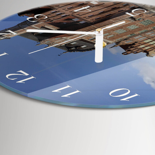 Reloj de pared redondo Gdansk
