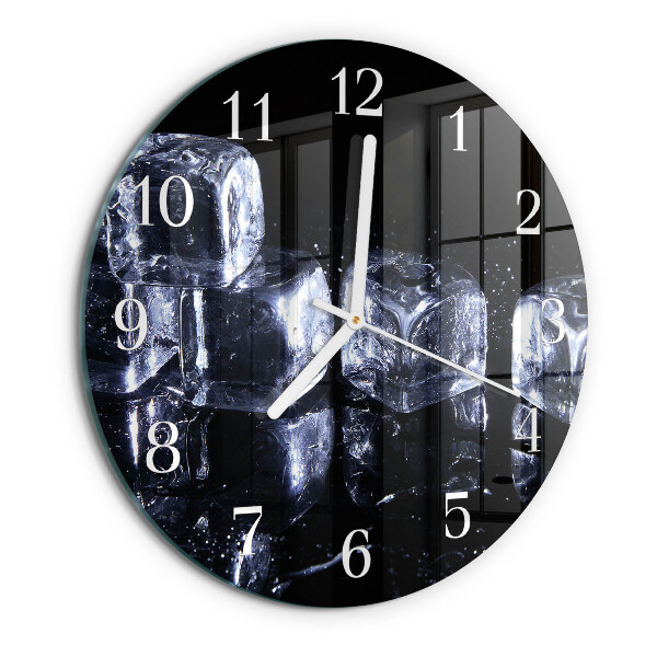 Reloj de pared redondo Cubitos de hielo