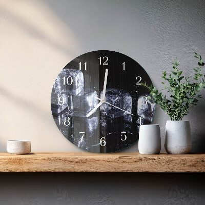 Reloj de pared redondo Cubitos de hielo