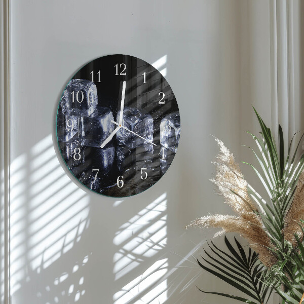 Reloj de pared redondo Cubitos de hielo