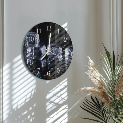 Reloj de pared redondo Cubitos de hielo