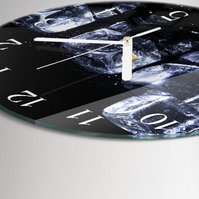 Reloj de pared redondo Cubitos de hielo