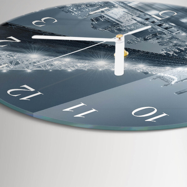 Reloj de pared redondo Puente