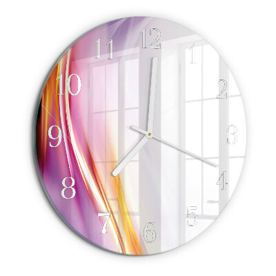 Reloj de pared redondo Abstracción