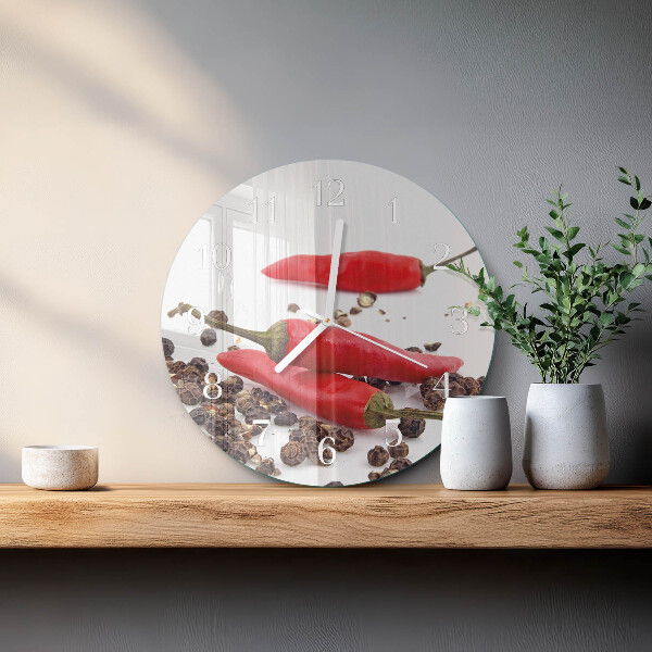 Reloj de pared redondo Chiles