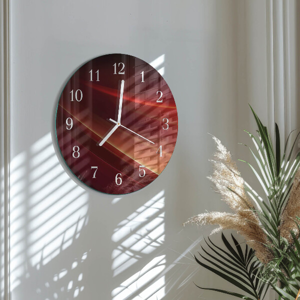 Reloj de pared redondo Abstracción