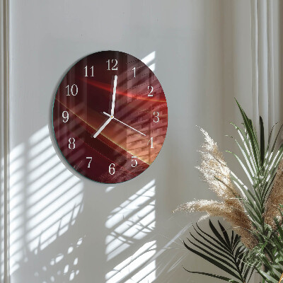 Reloj de pared redondo Abstracción