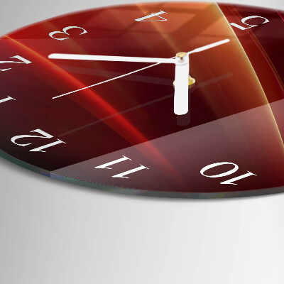 Reloj de pared redondo Abstracción