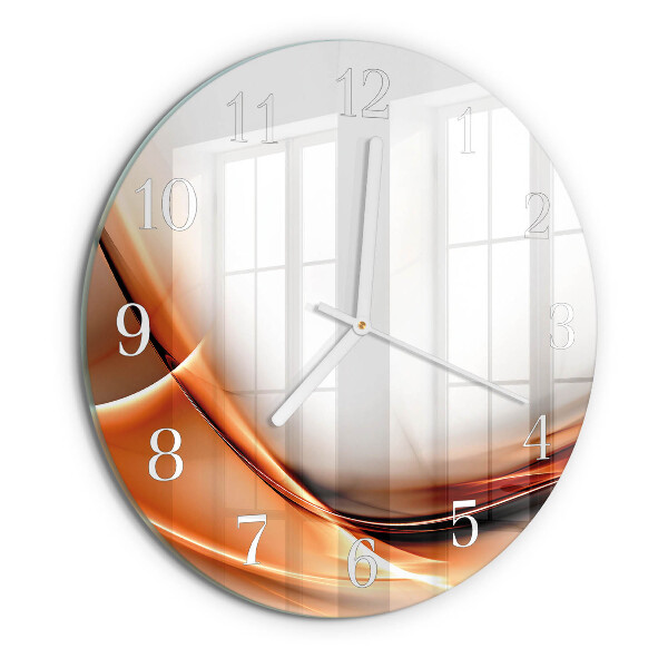 Reloj de pared redondo Abstracción