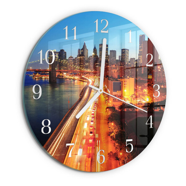 Reloj de pared redondo Horizonte