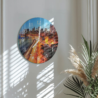 Reloj de pared redondo Horizonte