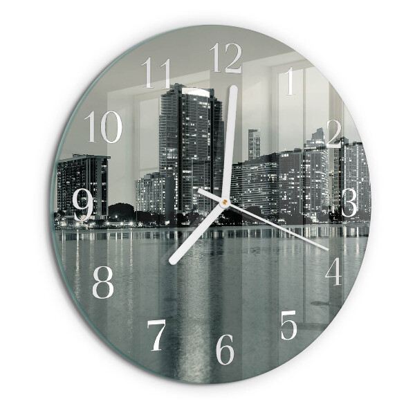 Reloj de pared redondo Horizonte