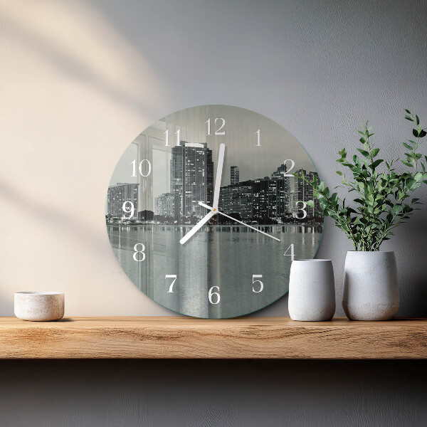 Reloj de pared redondo Horizonte