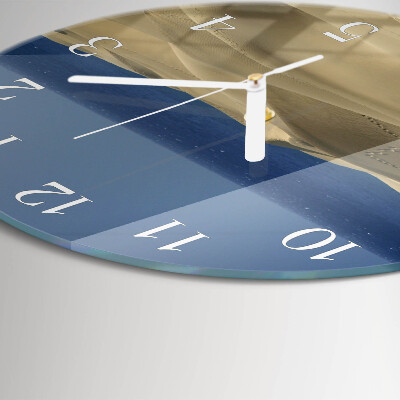 Reloj de pared redondo Dunas marinas