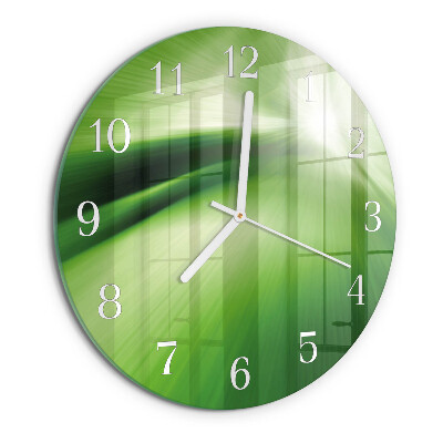 Reloj de pared redondo Abstracción