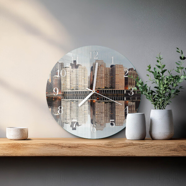 Reloj de pared redondo Horizonte