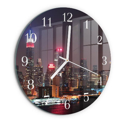 Reloj de pared redondo Horizonte