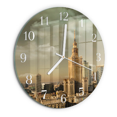 Reloj de pared redondo Varsovia
