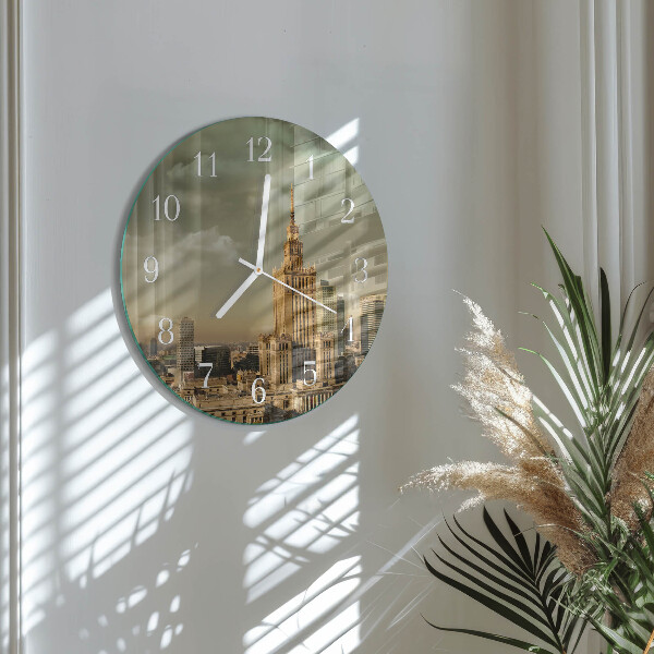 Reloj de pared redondo Varsovia