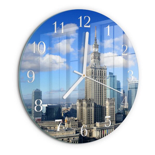 Reloj de pared redondo Varsovia