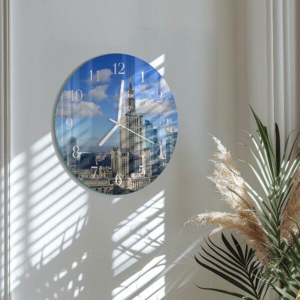 Reloj de pared redondo Varsovia
