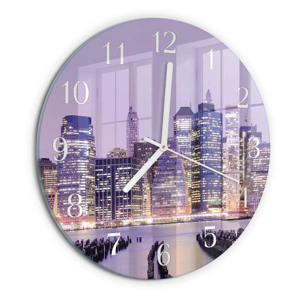 Reloj de pared redondo Horizonte