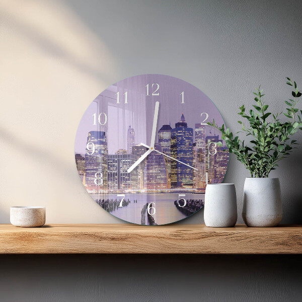 Reloj de pared redondo Horizonte