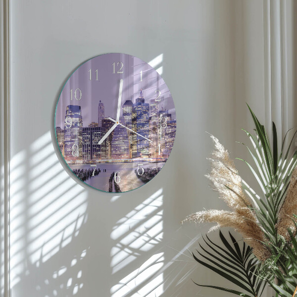 Reloj de pared redondo Horizonte