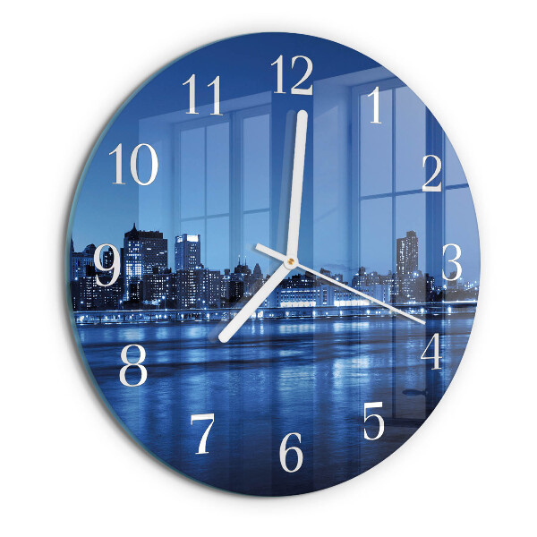 Reloj de pared redondo Horizonte