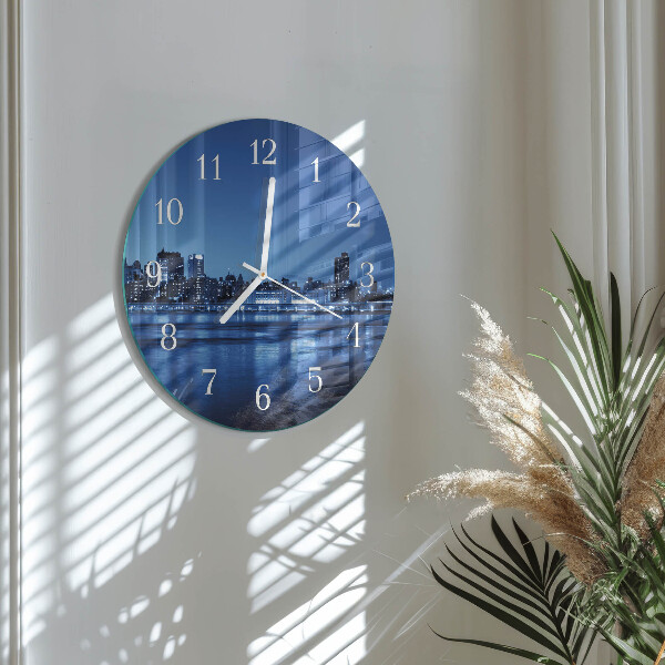 Reloj de pared redondo Horizonte