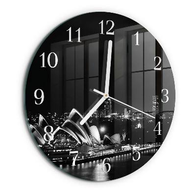 Reloj de pared redondo Horizonte de Sídney