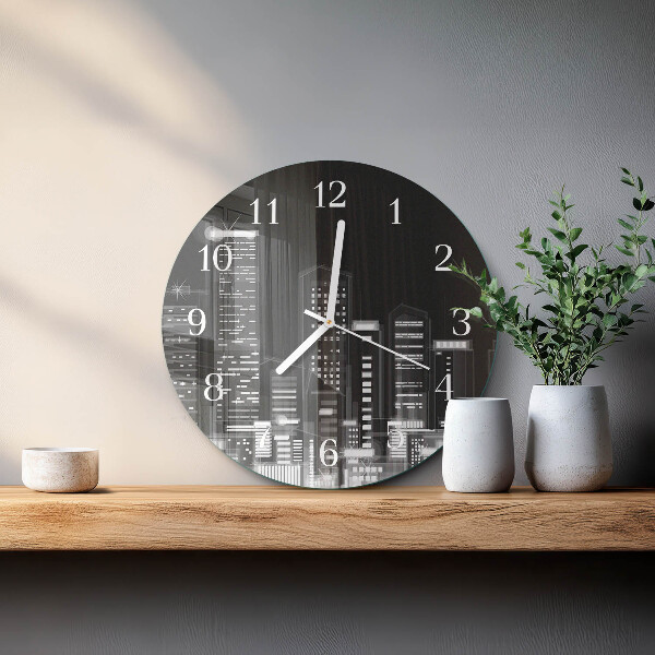 Reloj de pared redondo Horizonte