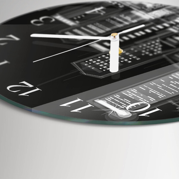 Reloj de pared redondo Horizonte