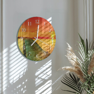 Reloj de pared redondo Puente