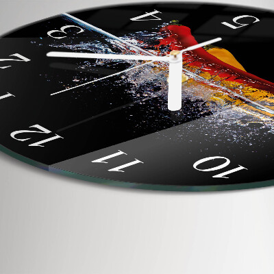 Reloj de pared redondo Chiles