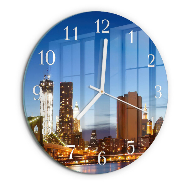 Reloj de pared redondo Horizonte