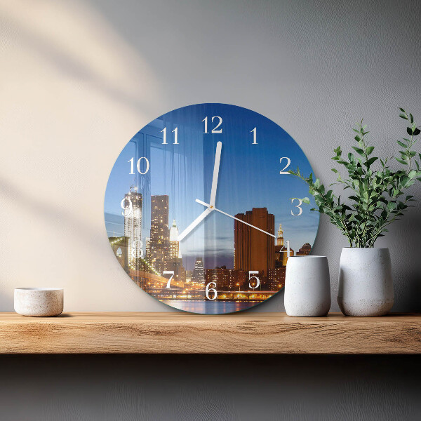 Reloj de pared redondo Horizonte