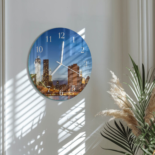 Reloj de pared redondo Horizonte