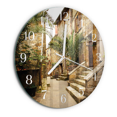 Reloj de pared redondo Avenida Palms