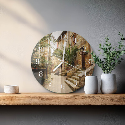 Reloj de pared redondo Avenida Palms
