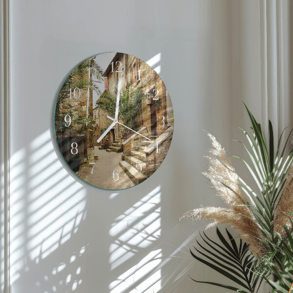 Reloj de pared redondo Avenida Palms