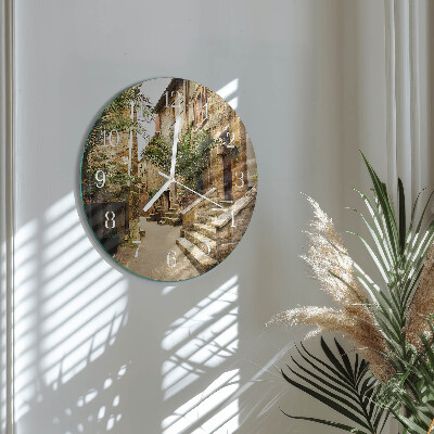 Reloj de pared redondo Avenida Palms