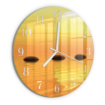 Reloj de pared redondo Agua Sol
