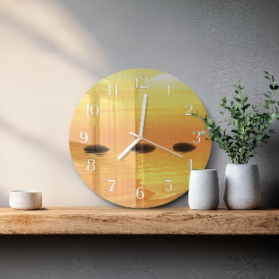 Reloj de pared redondo Agua Sol