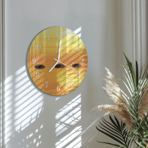Reloj de pared redondo Agua Sol