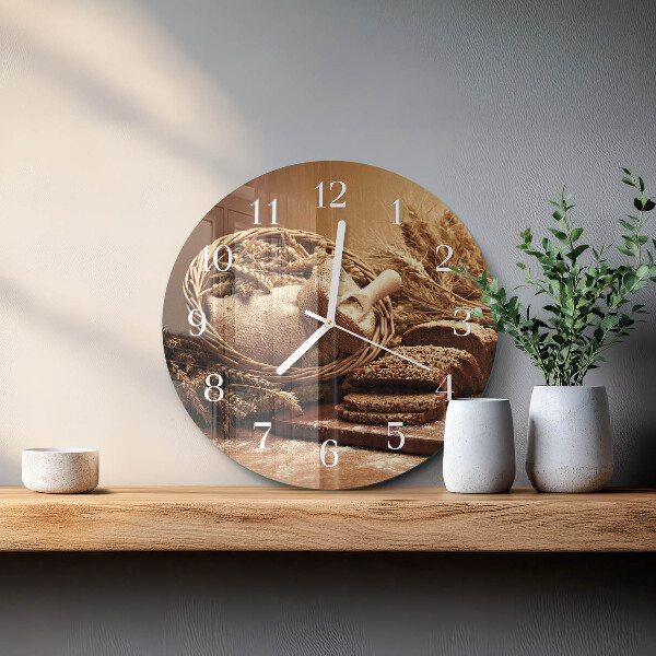 Reloj de pared redondo Pan