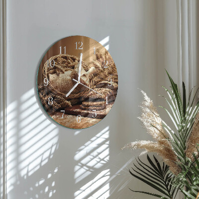 Reloj de pared redondo Pan