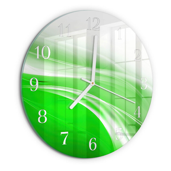 Reloj de pared redondo Abstracción