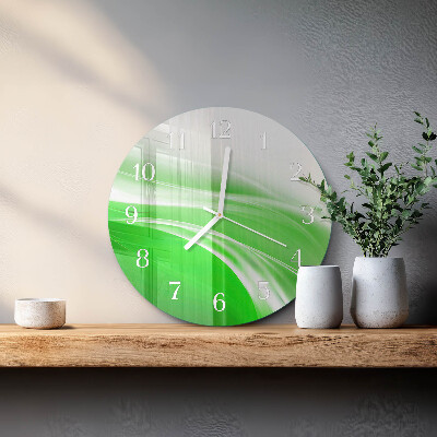 Reloj de pared redondo Abstracción